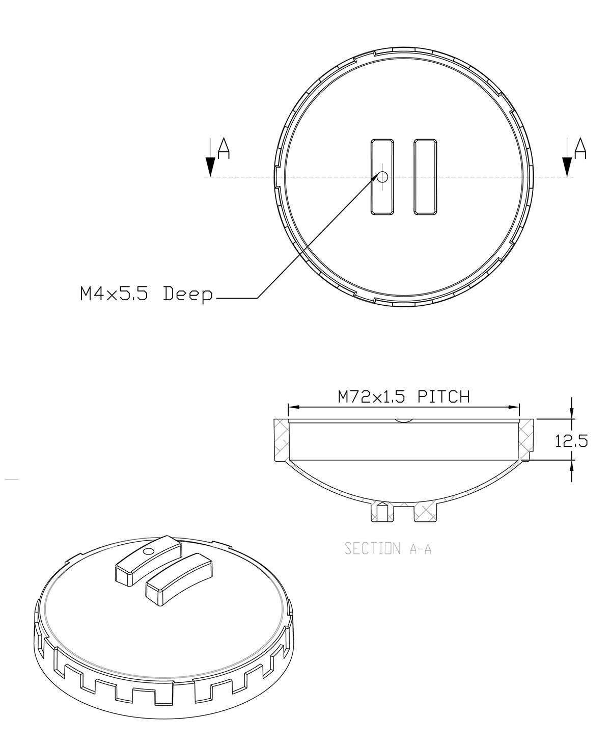 Thread Type Thermocouple head